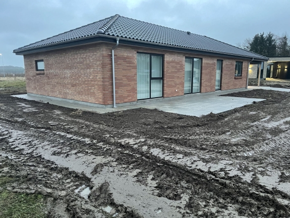 Opbygning af terrasse